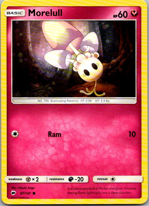 Morelull Common SM - Burning Shadows 97/147 NM