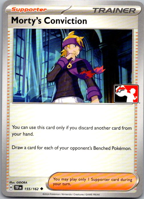 Morty's Conviction Uncommon Prize Pack Series Cards 155/162 NM