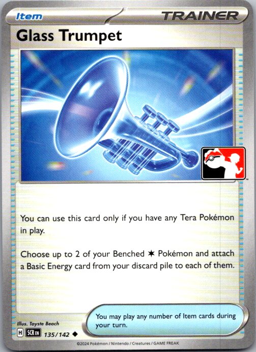 Glass Trumpet Uncommon Prize Pack Series Cards 135/142 NM