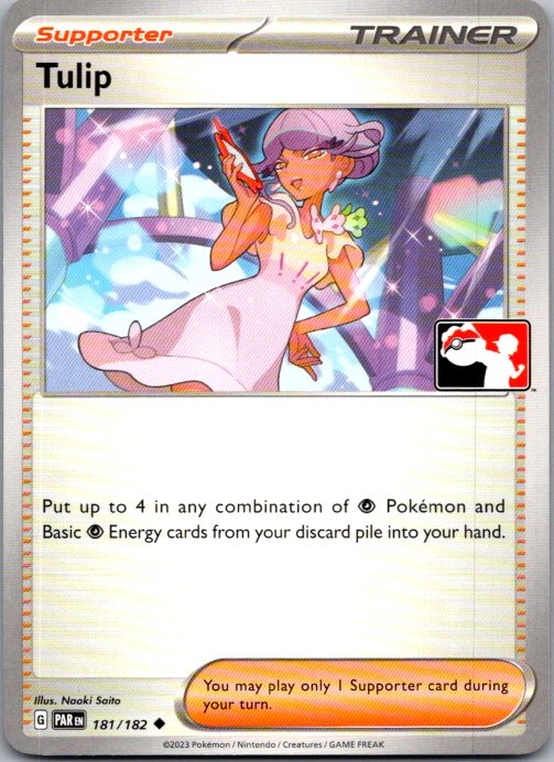Tulip Uncommon Prize Pack Series Cards 181/182 NM