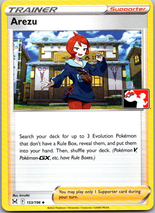 Arezu Uncommon Prize Pack Series Cards 153/196 NM