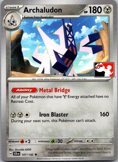 Archaludon Rare Prize Pack Series Cards 107/142 NM