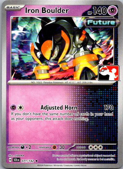 Iron Boulder Rare Prize Pack Series Cards 071/142 NM