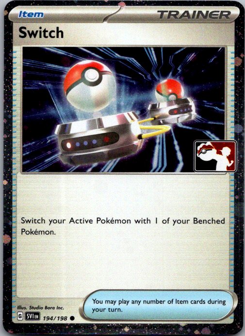 Switch - Common Prize Pack Series Cards 194/198 NM
