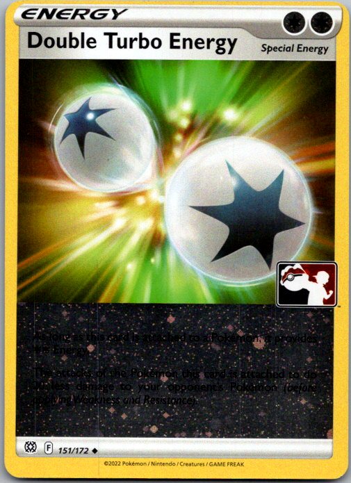 Double Turbo Energy Uncommon Prize Pack Series Cards 151/172 NM