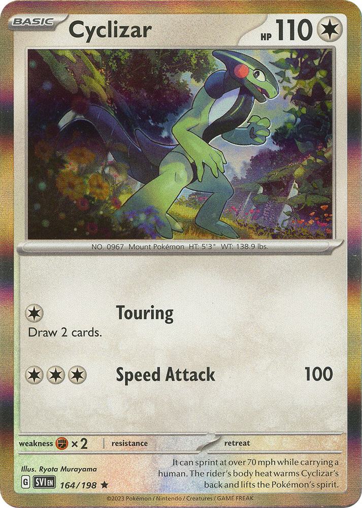 Cyclizar - 164/198 Rare SV01: Scarlet & Violet Base Set 164/198 NM