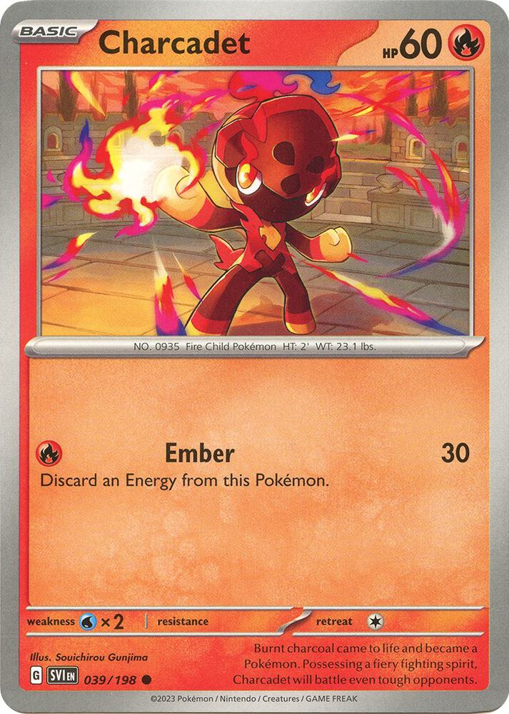Charcadet - 039/198 Common SV01: Scarlet & Violet Base Set 039/198 NM