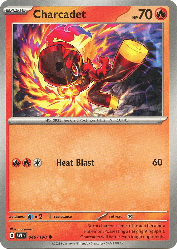 Charcadet - 040/198 Common SV01: Scarlet & Violet Base Set 040/198 NM