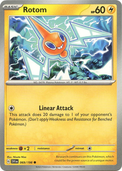 Rotom - 069/198 Common SV01: Scarlet & Violet Base Set 069/198 NM