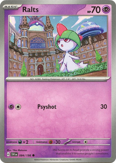 Ralts - 084/198 Common SV01: Scarlet & Violet Base Set 084/198 NM
