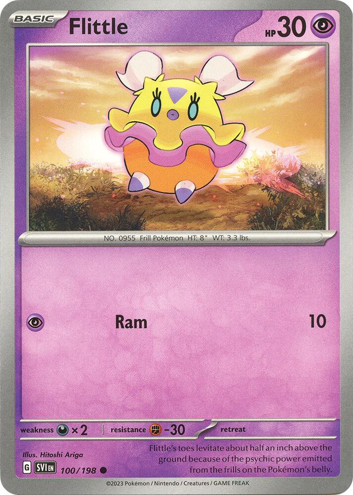 Flittle - 100/198 Common SV01: Scarlet & Violet Base Set 100/198 NM