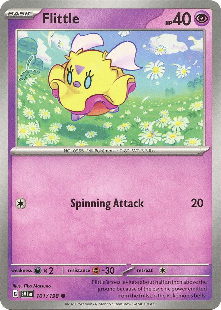Flittle - 101/198 Common SV01: Scarlet & Violet Base Set 101/198 NM