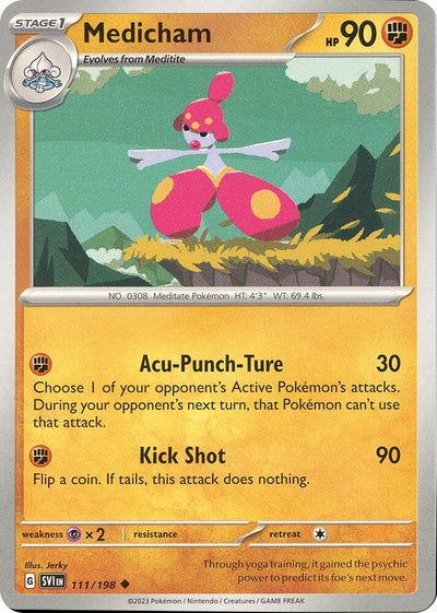 Medicham - 111/198 Uncommon SV01: Scarlet & Violet Base Set 111/198 NM