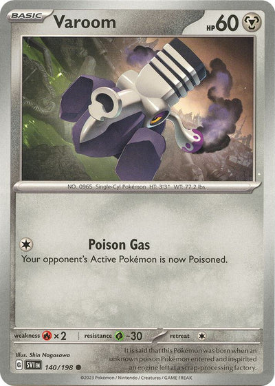 Varoom - 140/198 Common SV01: Scarlet & Violet Base Set 140/198 NM