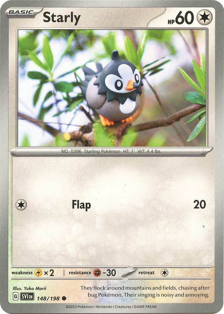 Starly - 148/198 Common SV01: Scarlet & Violet Base Set 148/198 NM