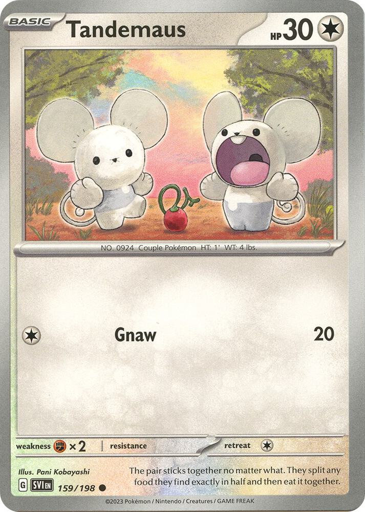 Tandemaus - 159/198 Common SV01: Scarlet & Violet Base Set 159/198 NM