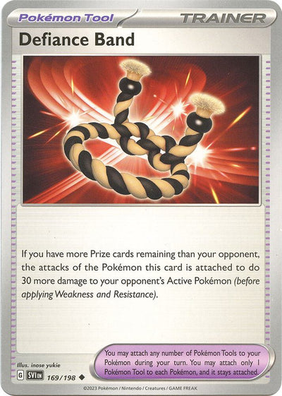 Defiance Band Uncommon SV01: Scarlet & Violet Base Set 169/198 NM