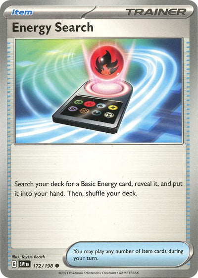 Energy Search Common SV01: Scarlet & Violet Base Set 172/198 NM