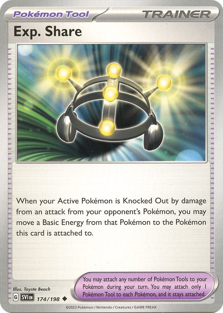 Exp. Share Uncommon SV01: Scarlet & Violet Base Set 174/198 NM