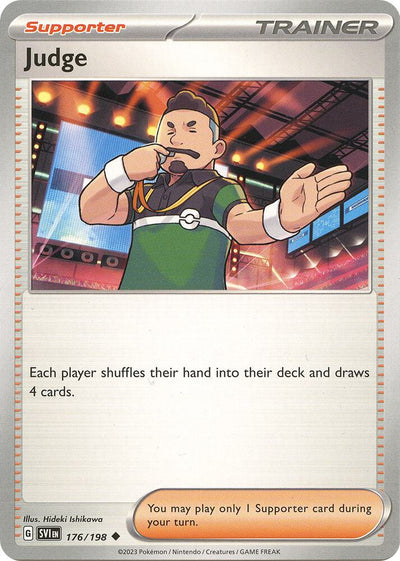 Judge Uncommon SV01: Scarlet & Violet Base Set 176/198 NM