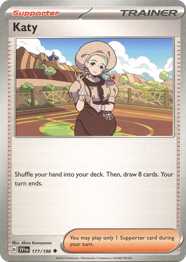 Katy - 177/198 Uncommon SV01: Scarlet & Violet Base Set 177/198 NM