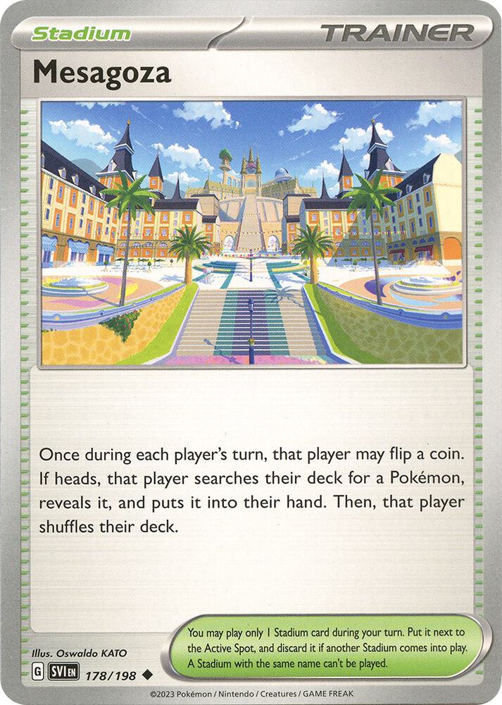 Mesagoza - 178/198 Uncommon SV01: Scarlet & Violet Base Set 178/198 NM