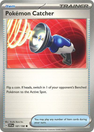 Pokemon Catcher Common SV01: Scarlet & Violet Base Set 187/198 NM
