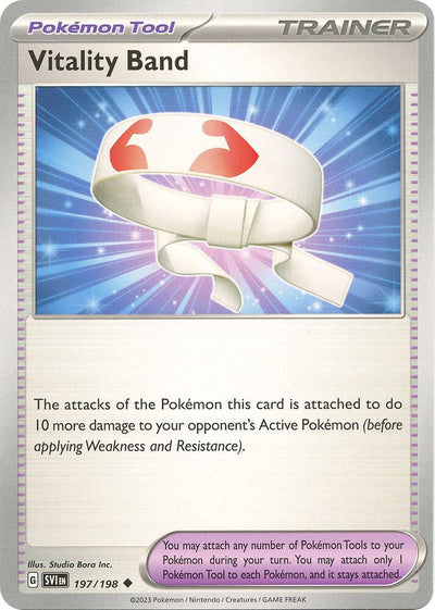 Vitality Band Uncommon SV01: Scarlet & Violet Base Set 197/198 NM