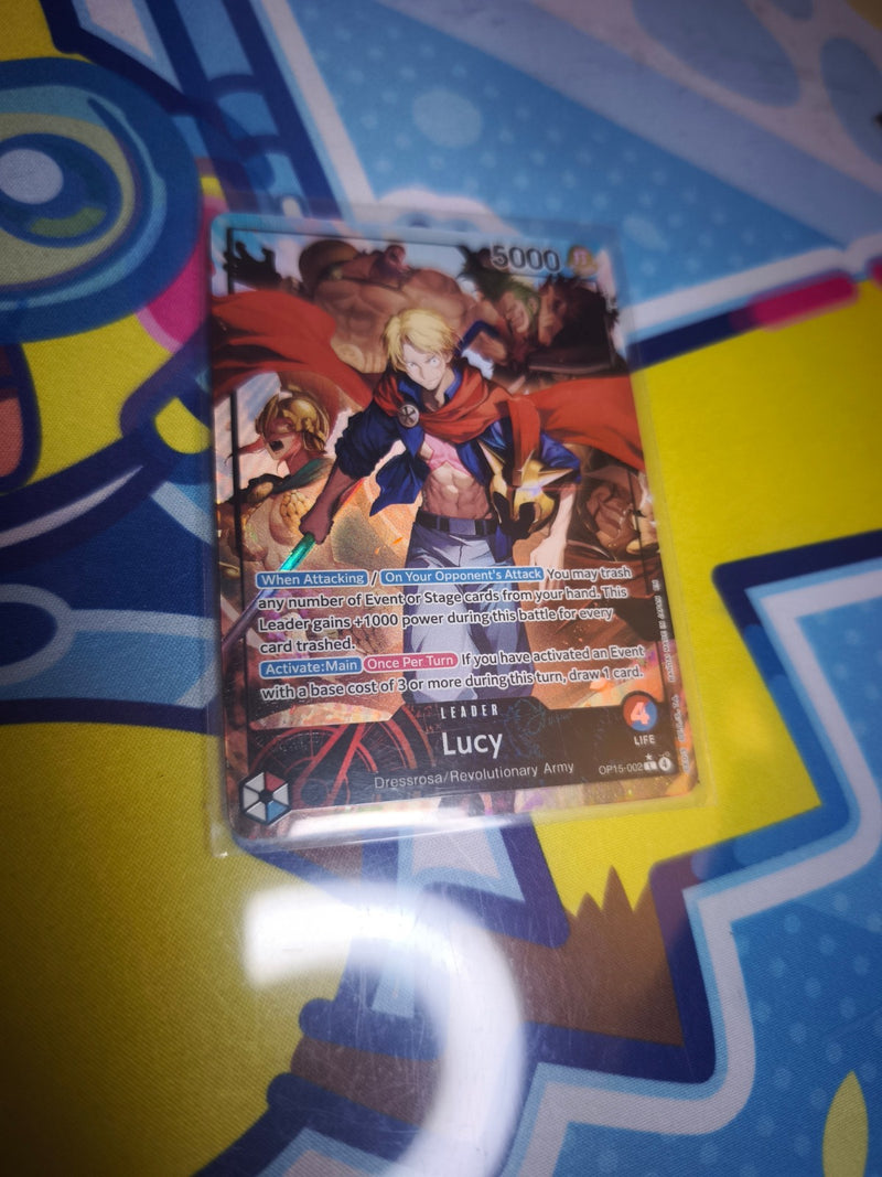 Lucy (Alternate Art) L Adventure on Kami's Island OP15-002 NM