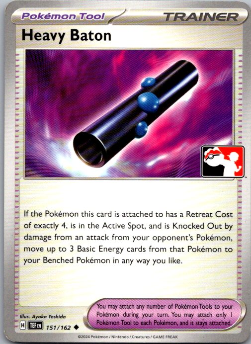 Heavy Baton Uncommon Prize Pack Series Cards 151/162 NM