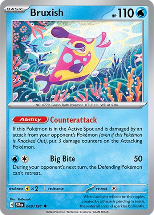 Bruxish - 049/191 Uncommon SV08: Surging Sparks 049/191 NM