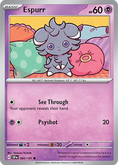 Espurr Common SV08: Surging Sparks 084/191 NM