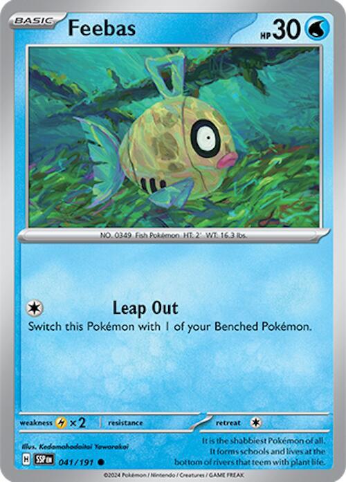 Feebas - 041/191 Common SV08: Surging Sparks 041/191 NM