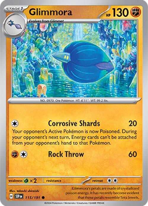 Glimmora Common SV08: Surging Sparks 115/191 NM