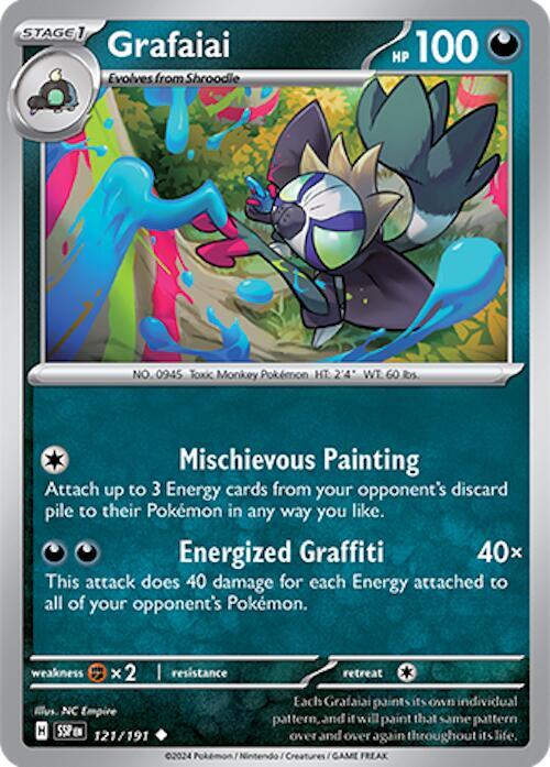 Grafaiai Uncommon SV08: Surging Sparks 121/191 NM