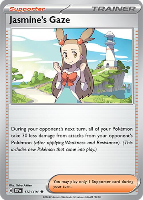 Jasmine's Gaze - 178/191 Uncommon SV08: Surging Sparks 178/191 NM