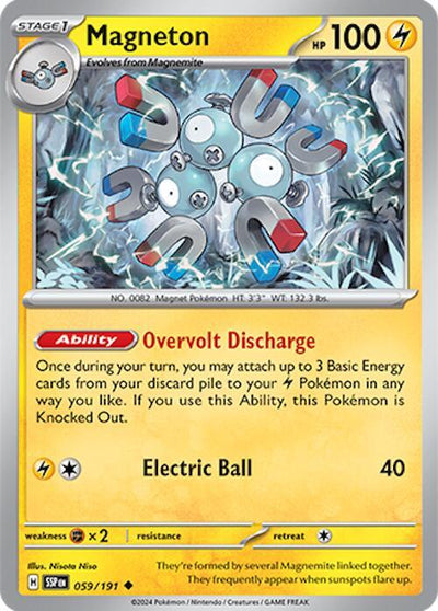 Magneton Uncommon SV08: Surging Sparks 059/191 NM