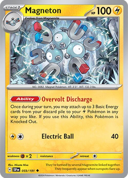 Magneton Uncommon SV08: Surging Sparks 059/191 NM