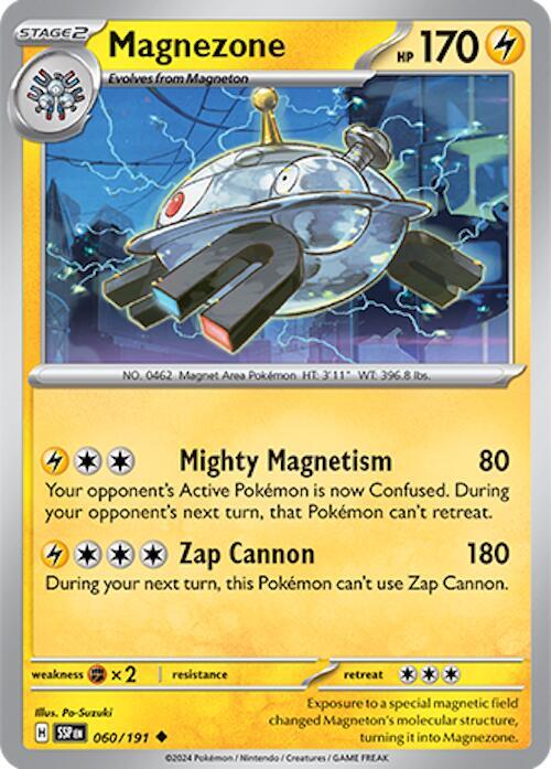 Magnezone Uncommon SV08: Surging Sparks 060/191 NM