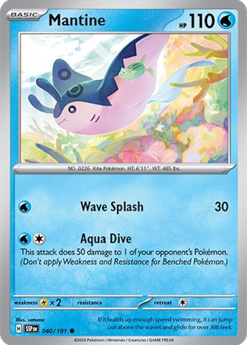 Mantine Common SV08: Surging Sparks 040/191 NM