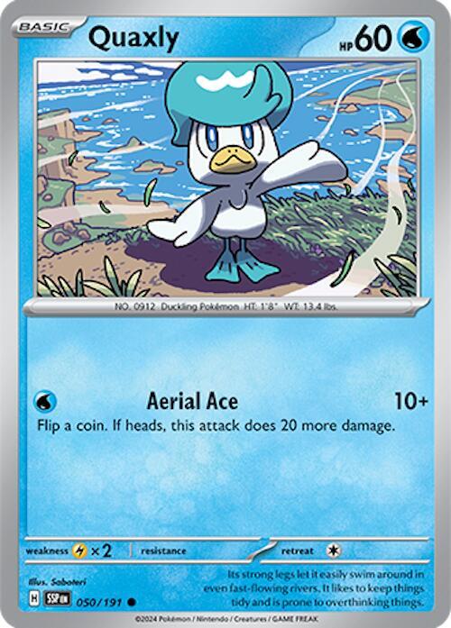 Quaxly Common SV08: Surging Sparks 050/191 NM