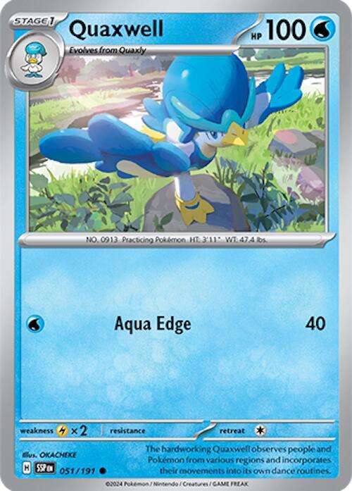 Quaxwell Common SV08: Surging Sparks 051/191 NM