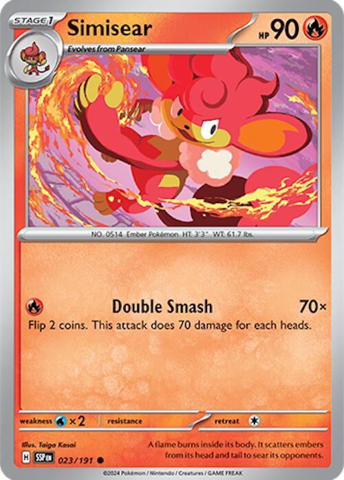 Simisear Common SV08: Surging Sparks 023/191 NM
