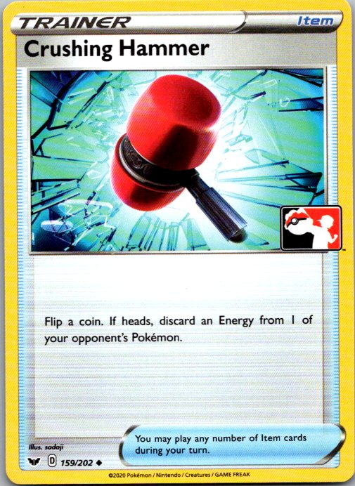 Crushing Hammer Uncommon Prize Pack Series Cards 159/202 NM