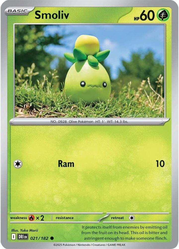 Smoliv 021/182 Common SV10: Destined Rivals NM