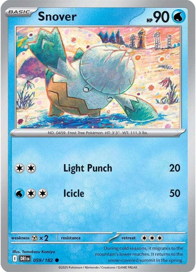 Snover 059/182 Common SV10: Destined Rivals NM
