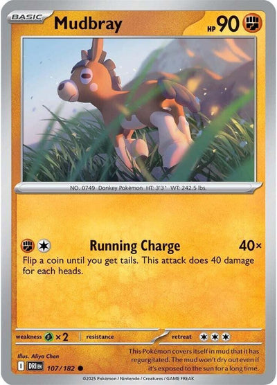 Mudbray 107/182 Common SV10: Destined Rivals NM