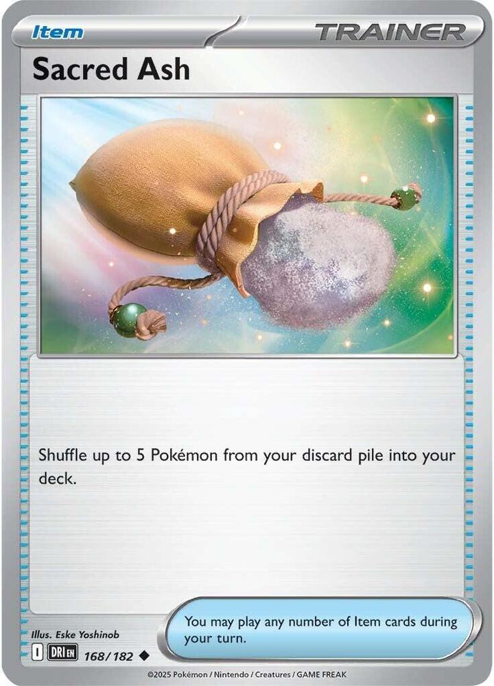 Sacred Ash 168/182 Uncommon SV10: Destined Rivals NM