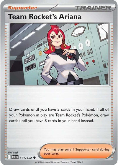 Team Rocket's Ariana - 171/182 171/182 Uncommon SV10: Destined Rivals NM