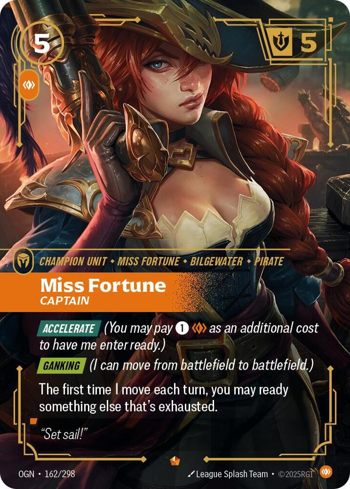 Miss Fortune - Captain Epic Origins 162/298 NM